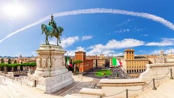 纪念碑胜利者以马内利和威尼斯广场广场威尼斯罗马意大利纪念碑胜利者以马内利和威尼斯广场广场威尼斯罗马意大利