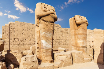 国王纪念碑卡纳克寺庙卢克索埃及国王纪念碑卡纳克寺庙卢克索埃及