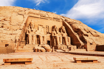 阿布简单伟大的<strong>寺庙</strong>Ramesses岩石开挖埃及阿布简单伟大的<strong>寺庙</strong>Ramesses岩石开挖埃及