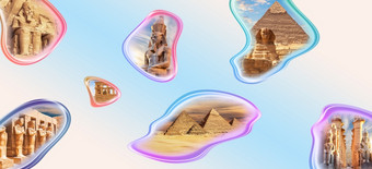 著名的的地方访问埃及有创意的拼贴画卢克索<strong>阿斯旺</strong>吉萨著名的的地方访问埃及有创意的拼贴画卢克索<strong>阿斯旺</strong>吉萨