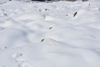 雪山纹理冬天美背景雪堆背景