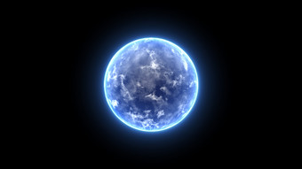 能源球<strong>运动图形</strong>蓝色的地球地球