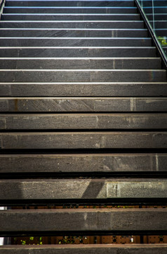 水泥楼梯房子楼梯的城市楼梯细节空间为文本焦点具体地说