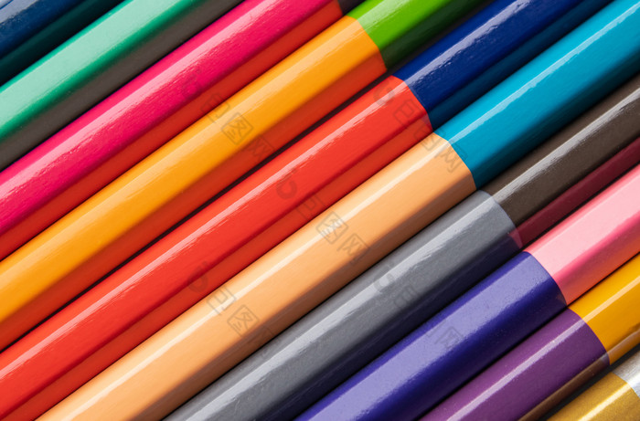 背景彩色的木铅笔为孩子们rsquo创造力背景彩色的木铅笔为孩子们rsquo创造力特写镜头