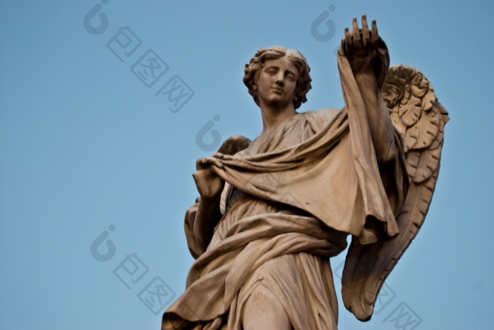 天使一个的天使的庞特死亡安杰洛罗马图片-包图网