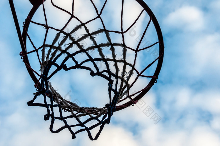 篮球希望视图老篮球希望从下面