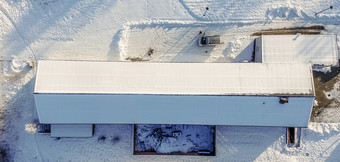 入学与的无人机从的空气冬天雪大厅