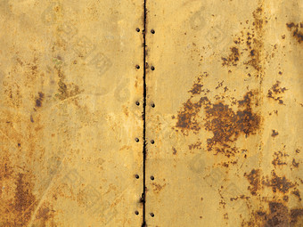 两个老金属表与生锈纹理是连接在一起螺栓生锈两个老表金属纹理连接螺栓