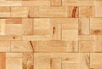 木墙组成马赛克自然木板矩形形状纹理和背景美丽的马赛克各种各样的矩形木木板与自然纹理