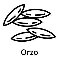 奥尔佐图标大纲奥尔佐向量图标为网络设计孤立的白色背景奥尔佐图标大纲风格