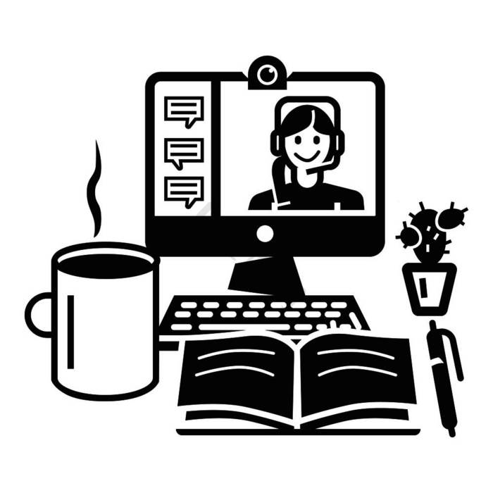 首页电脑网络研讨会图标的插图首页电脑网络图片