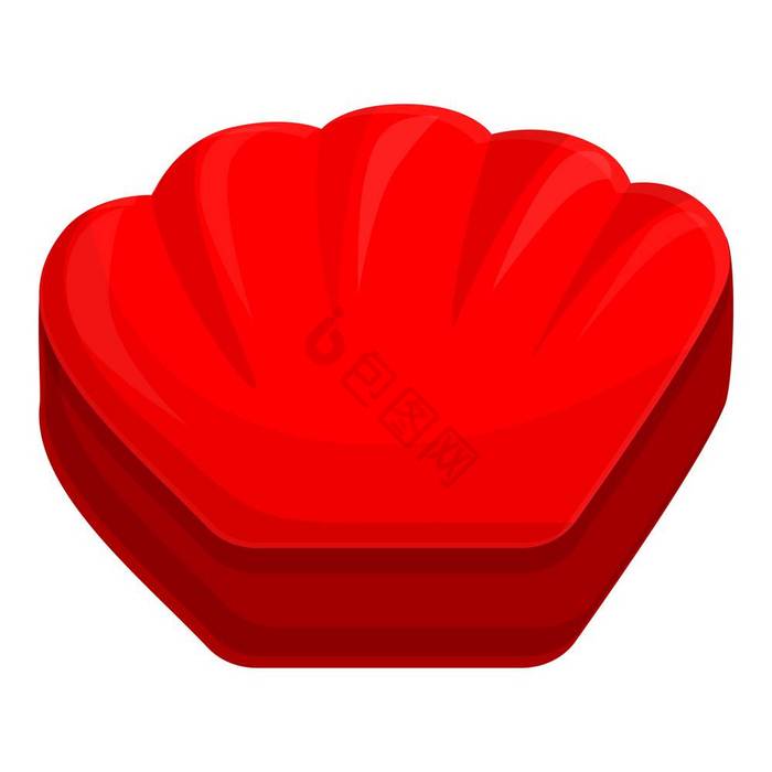饼干模具图标饼干模具向量图标为网络孤立的图片