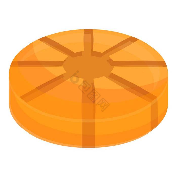 蛋糕模具图标蛋糕模具向量图标为网络孤立的图片