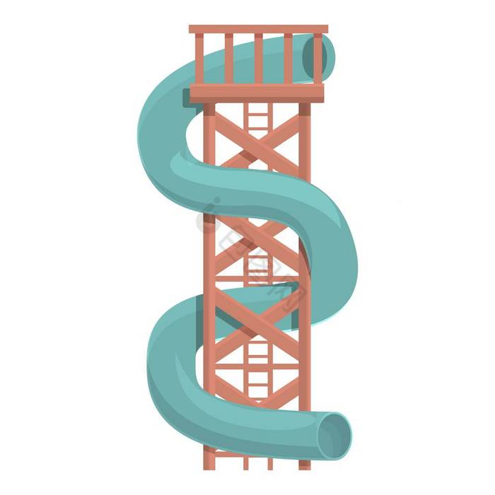 水公园木塔管图标水公园木塔管向量图标为网图片
