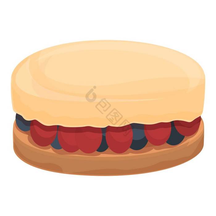 芝士蛋糕图标向量草莓蛋糕片芝士蛋糕芝图片