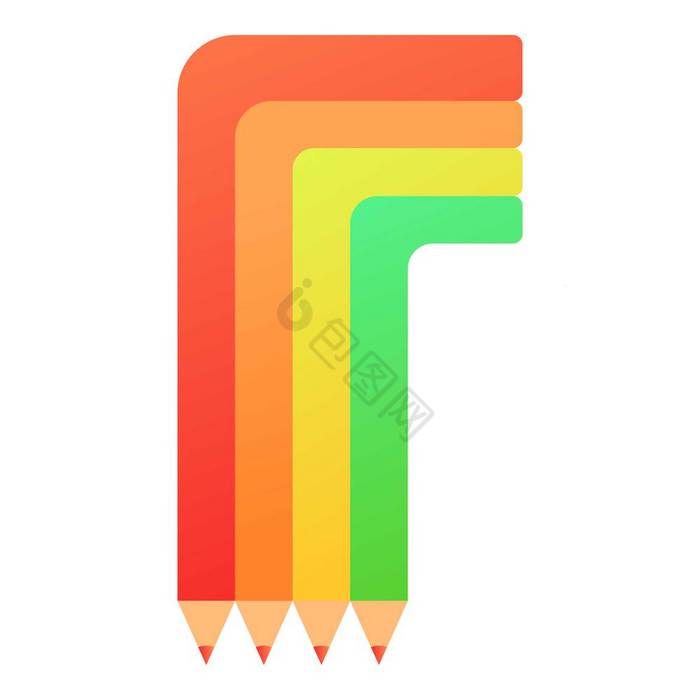 铅笔图标向量学校铅笔有的学习铅笔图标向量图片