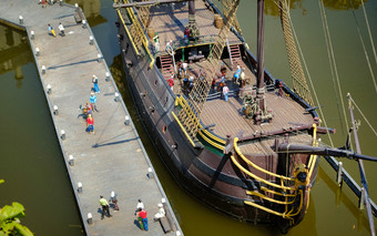 微型船运河<strong>阿姆斯特丹</strong>Madurodam的荷兰微型船运河<strong>阿姆斯特丹</strong>