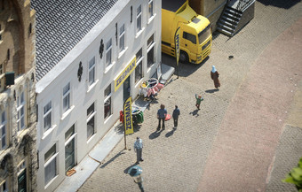 微型<strong>街道</strong>阿姆斯特丹Madurodam<strong>的</strong>荷兰微型<strong>街道</strong>阿姆斯特丹