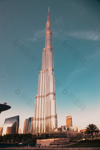 迪拜阿联酋2月迪拜塔<strong>哈利</strong>法塔世界rsquo最高的塔市中心迪拜塔迪拜