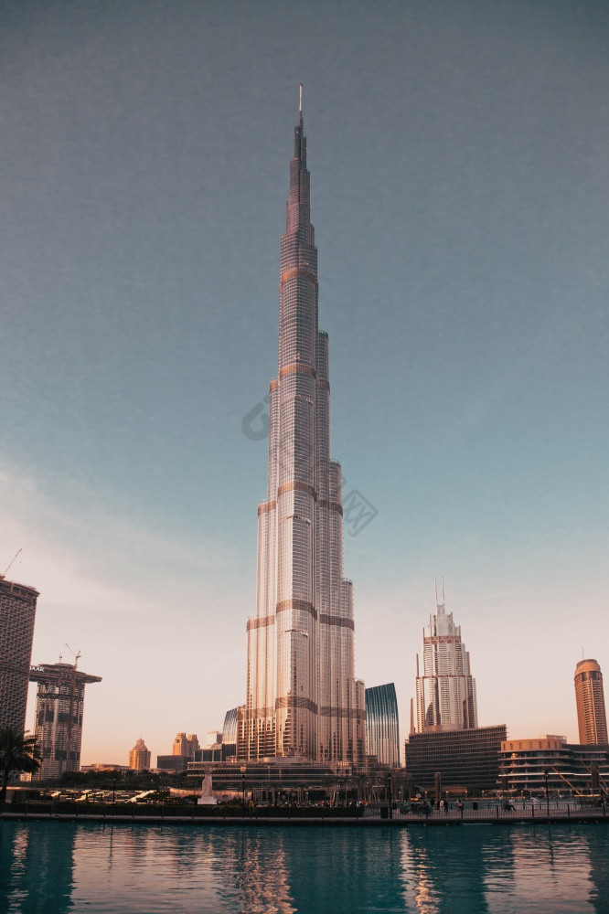 迪拜阿联酋月迪拜塔哈利法塔世界最高的塔市图片