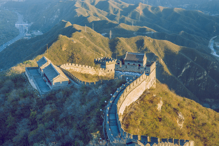 中国墙北京图片