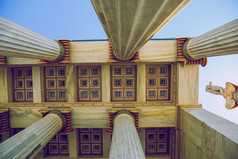 城市雅典希腊共和国雅典大学和老列9月旅行照片