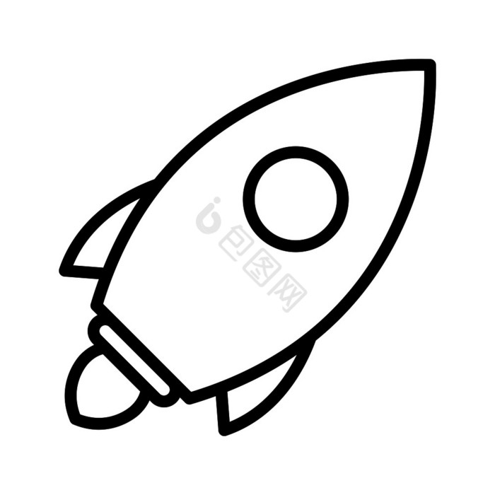 向量发射图标