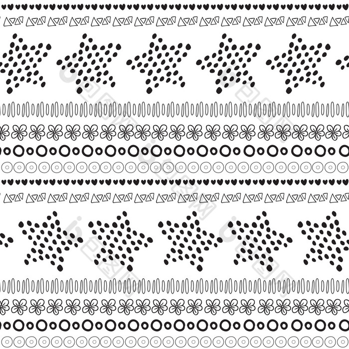 黑色的和白色少数民族无缝的模式背景时尚纺织打印包设计黑色的和白色少数民族无缝的模式背景时尚纺织打印包设计