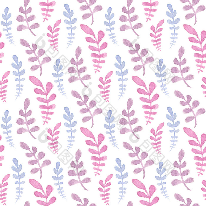水彩花无缝的模式粉红色的柔和的背景可以使用为包装纸和织物设计水彩花无缝的模式粉红色的柔和的背景可以使用为包装纸和织物设计