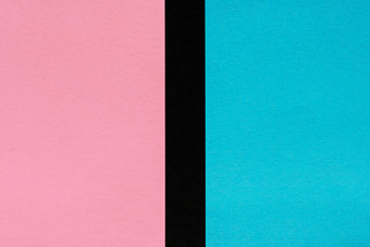 粉红色的和蓝色的纸黑色的背景摘要模式模拟