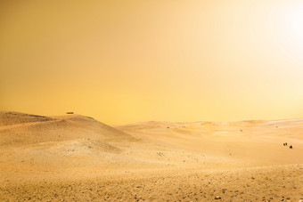 橙色天空在撒哈拉沙漠沙漠开罗<strong>埃及</strong>撒哈拉沙漠沙漠开罗