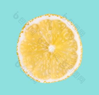 薄<strong>柠檬片</strong>孤立的白色背景ctrus轮片食物背景前视图薄<strong>柠檬片</strong>孤立的蓝色的背景ctrus轮片食物背景前视图