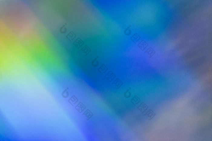 模糊彩虹光折射纹理覆盖效果为照片和原型有机对角全息耀斑白色墙阴影为自然光影响