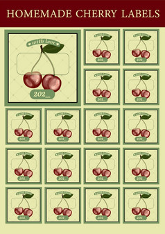 厨房标签为小时贴纸为首页保存樱桃小时贴纸为的绘图机厨房标签为小时贴纸为首页保存樱桃小时贴纸为的绘图机