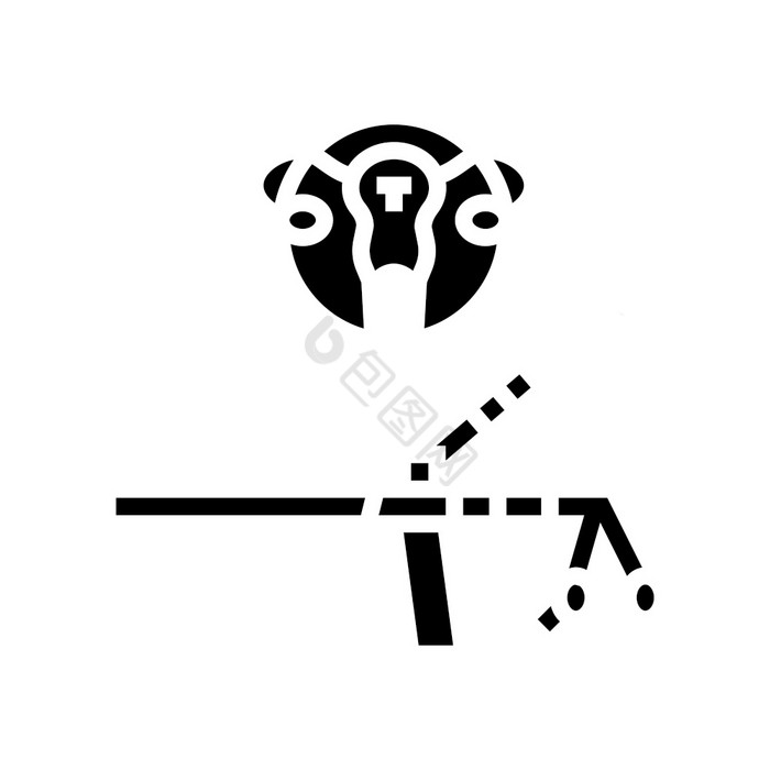 妇科医疗工具字形图标向量妇科医疗工具标志图片