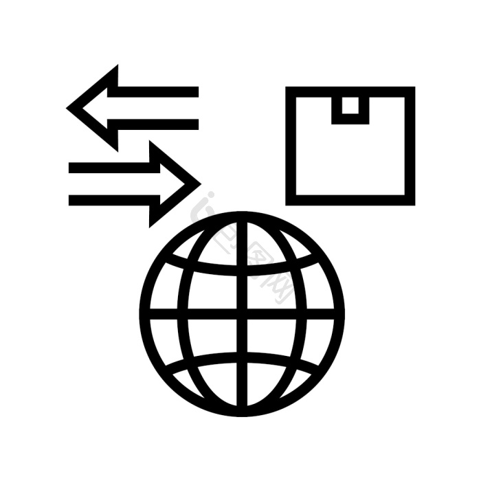 出口图标-出口图标设计图片-包图网