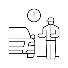交通进攻行图标向量交通进攻标志孤立的轮廓象征的插图交通进攻行图标向量插图