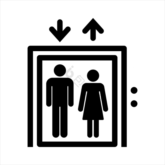 电梯图标-电梯图标设计图片-包图网