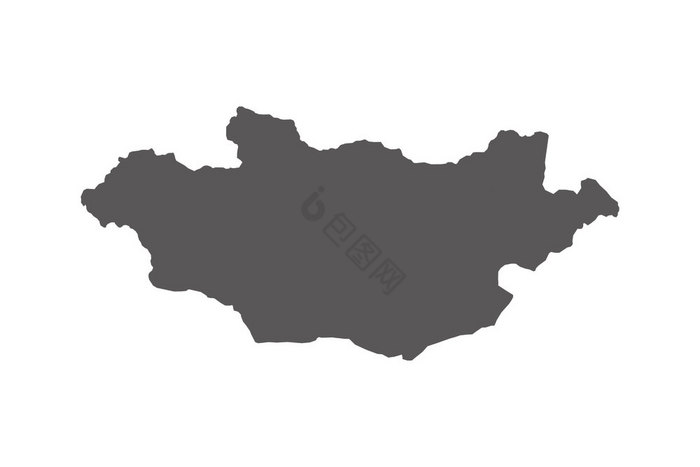 地图蒙古蒙古地图向量