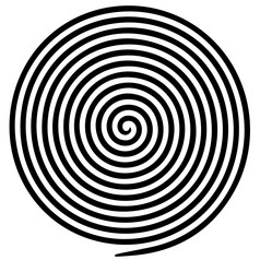 黑色的白色轮摘要涡催眠螺旋向量插图光学错觉螺旋浮雕选择艺术插图蜗壳迷宫同心行圆形旋转剪辑艺术孤立的黑色的白色轮摘要涡催眠螺旋