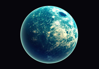 蓝色的地球<strong>空间</strong>和星系全球与外发光臭氧和白色云<strong>空间</strong>地球和<strong>大气</strong>概念外星人和生活自然主题元素这图像有家具的已开启