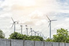 电风米尔斯为生成权力风扇技术和自然概念