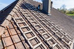 改造砖平铺的屋顶