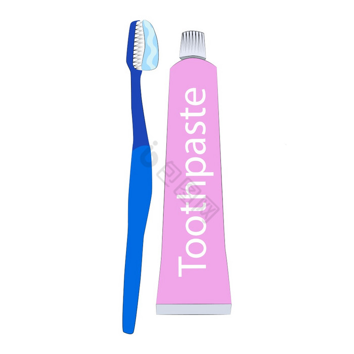 牙刷插图孤立的牙刷插图牙刷孤立的牙刷图标
