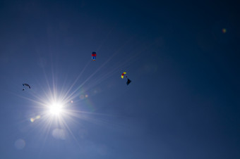 滑翔伞苍蝇滑翔伞的天空跳伞滑翔伞苍蝇滑翔伞的天空跳伞