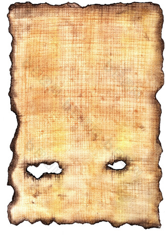 古老的埃及纸莎草纸模拟纹理不均匀烧边缘难看的东西背景古老的埃及纸莎草纸模拟纹理
