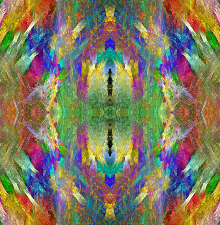 彩虹水晶纹理明亮的五彩缤纷的织构背景分形抽象对称的无缝的模式彩虹水晶纹理明亮的五彩缤纷的背景分形抽象对称的无缝的模式