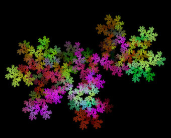 彩虹花爆炸明亮的五彩缤纷的织构背景分形抽象彩虹花爆炸明亮的五彩缤纷的背景分形抽象