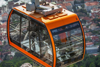 电缆车的山特别 提款 权杜布罗夫尼克克罗地亚电缆车的山特别 提款 权杜布罗夫尼克