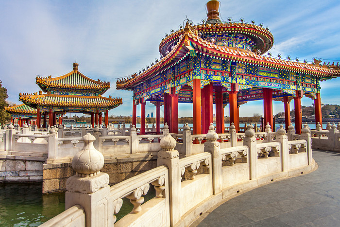 北海公园北京中国北海公园北京图片